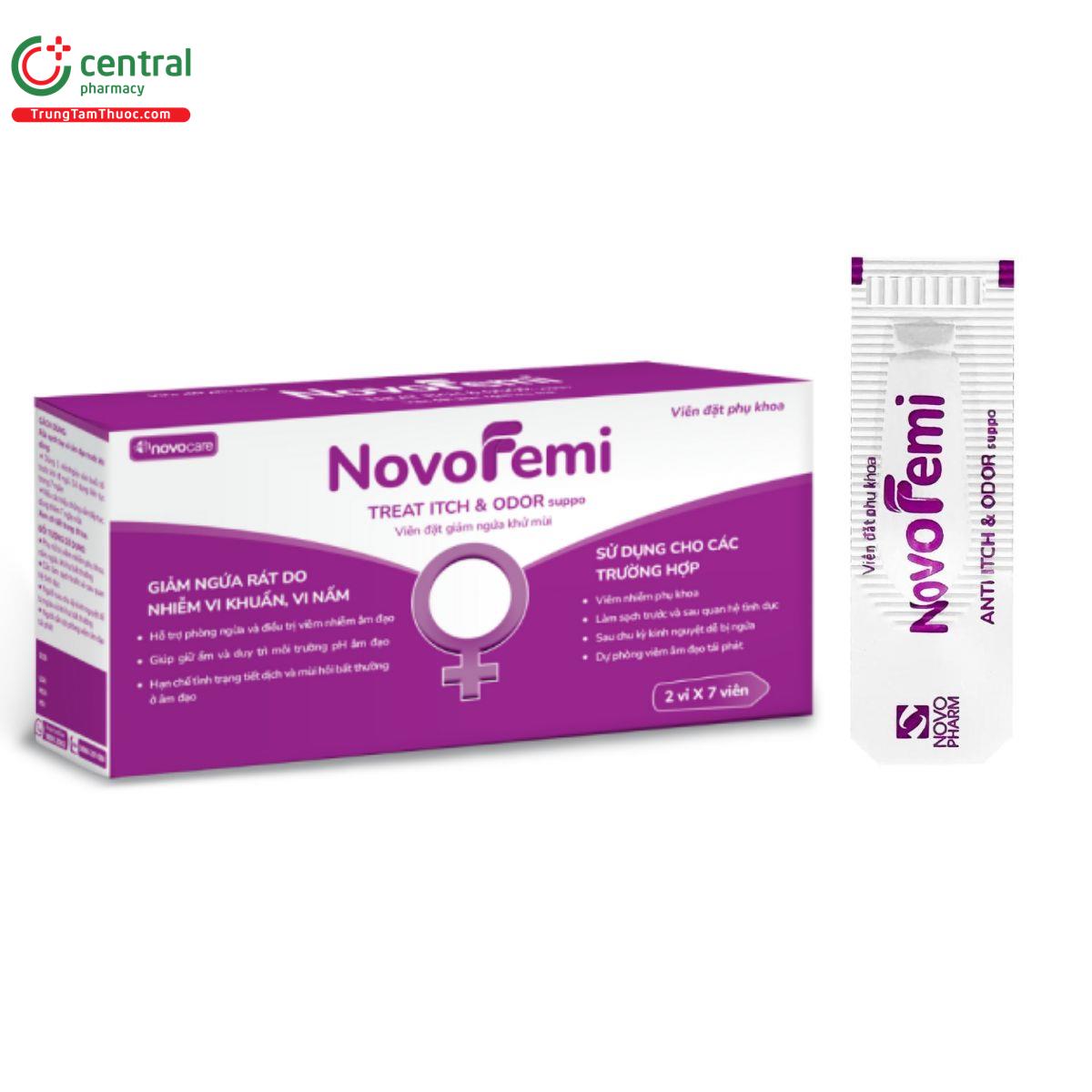 vien dat novofemi treat itch odor suppo F2381