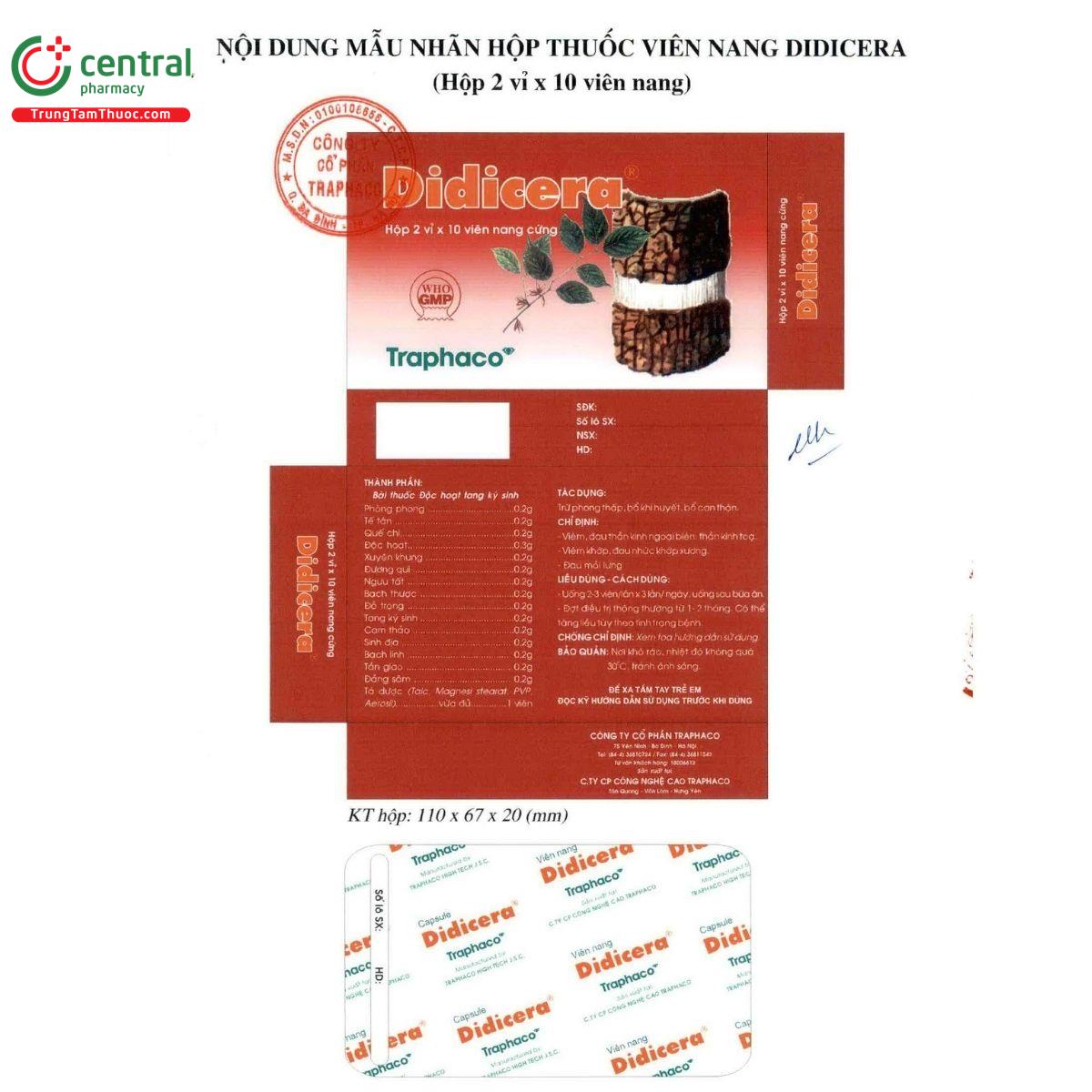 vien nang cung didicera 7 L4854 vien nang cung didicera 7 L4854