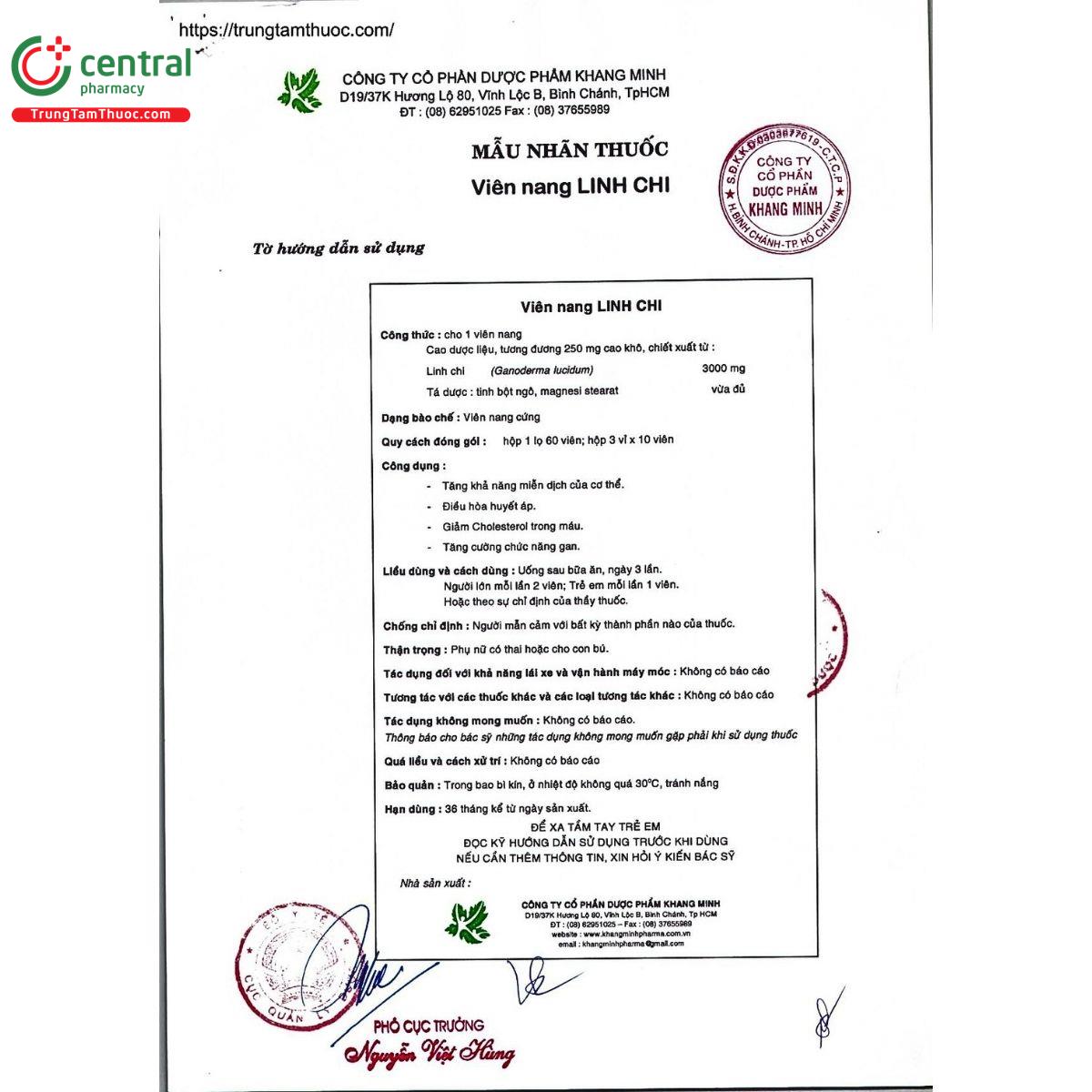 vien nang linh chi khang minh 5 Q6716 vien nang linh chi khang minh 5 Q6716