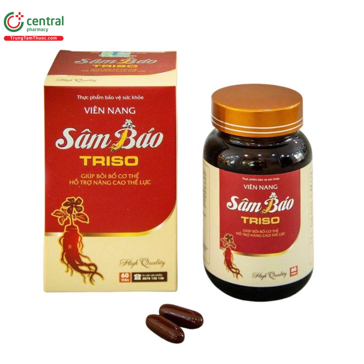 Viên nang Sâm Báo Triso