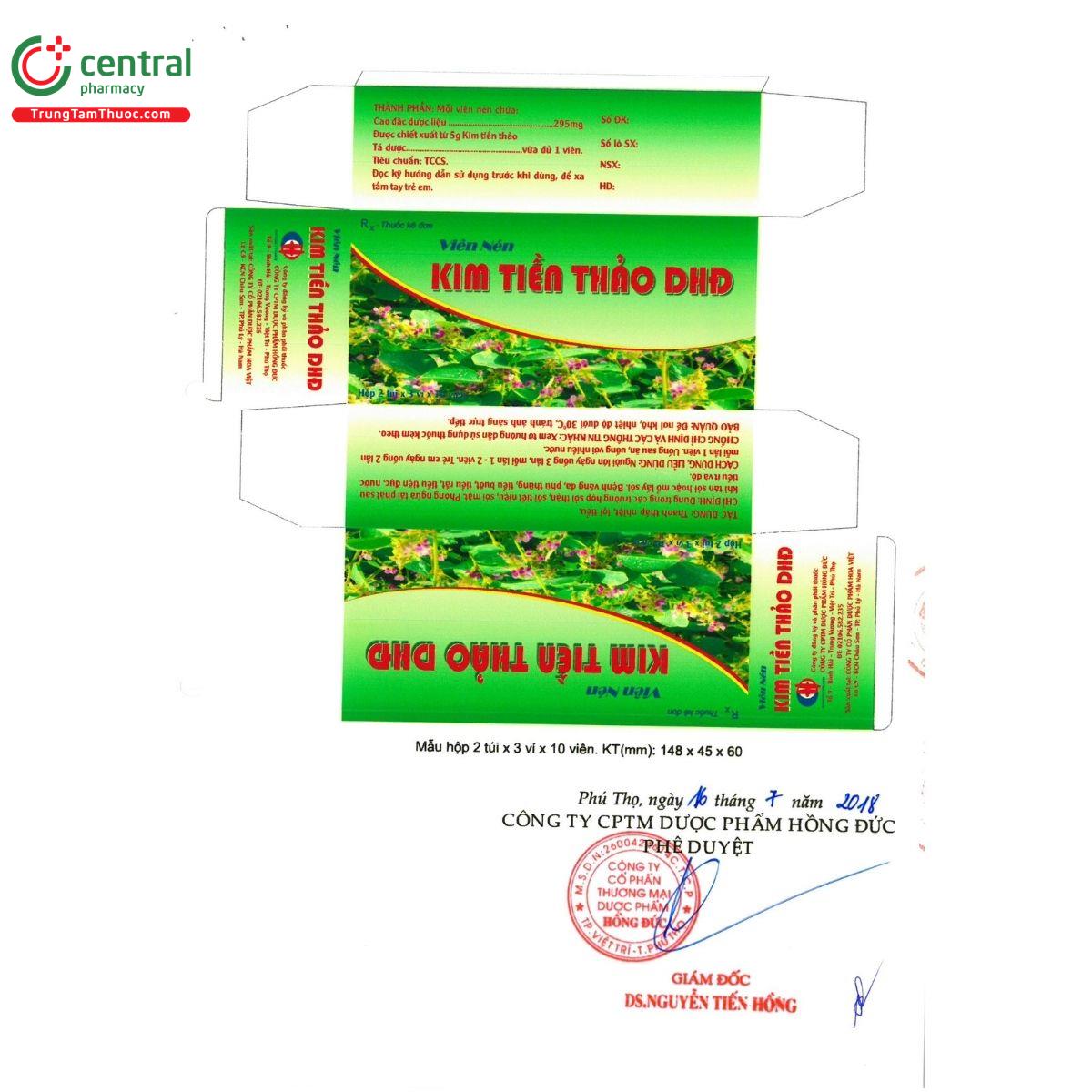vien nen kim tien thao dhd 7 K4148 vien nen kim tien thao dhd 7 K4148