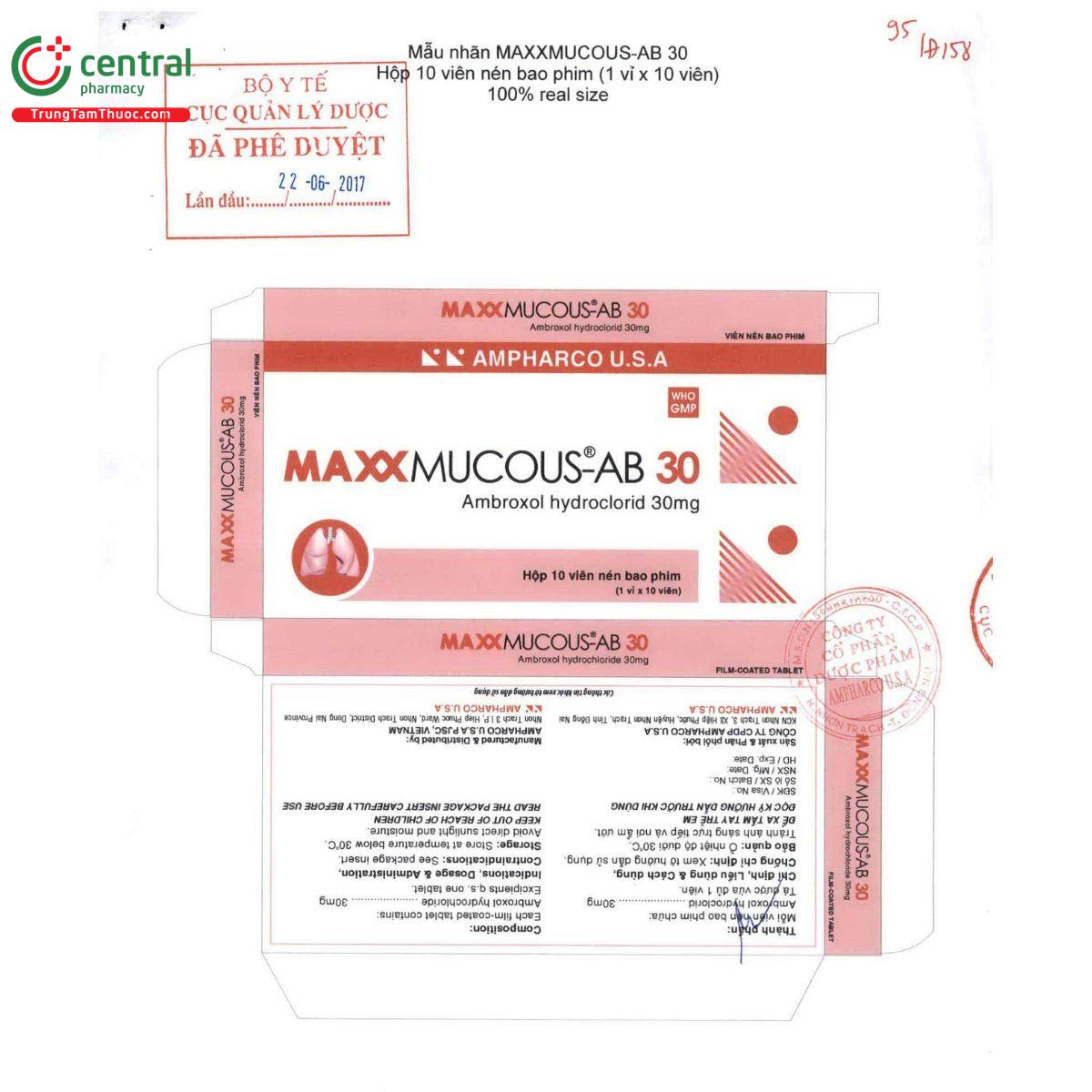 vien nen maxxmucous ab 30 4 E1036 vien nen maxxmucous ab 30 4 E1036