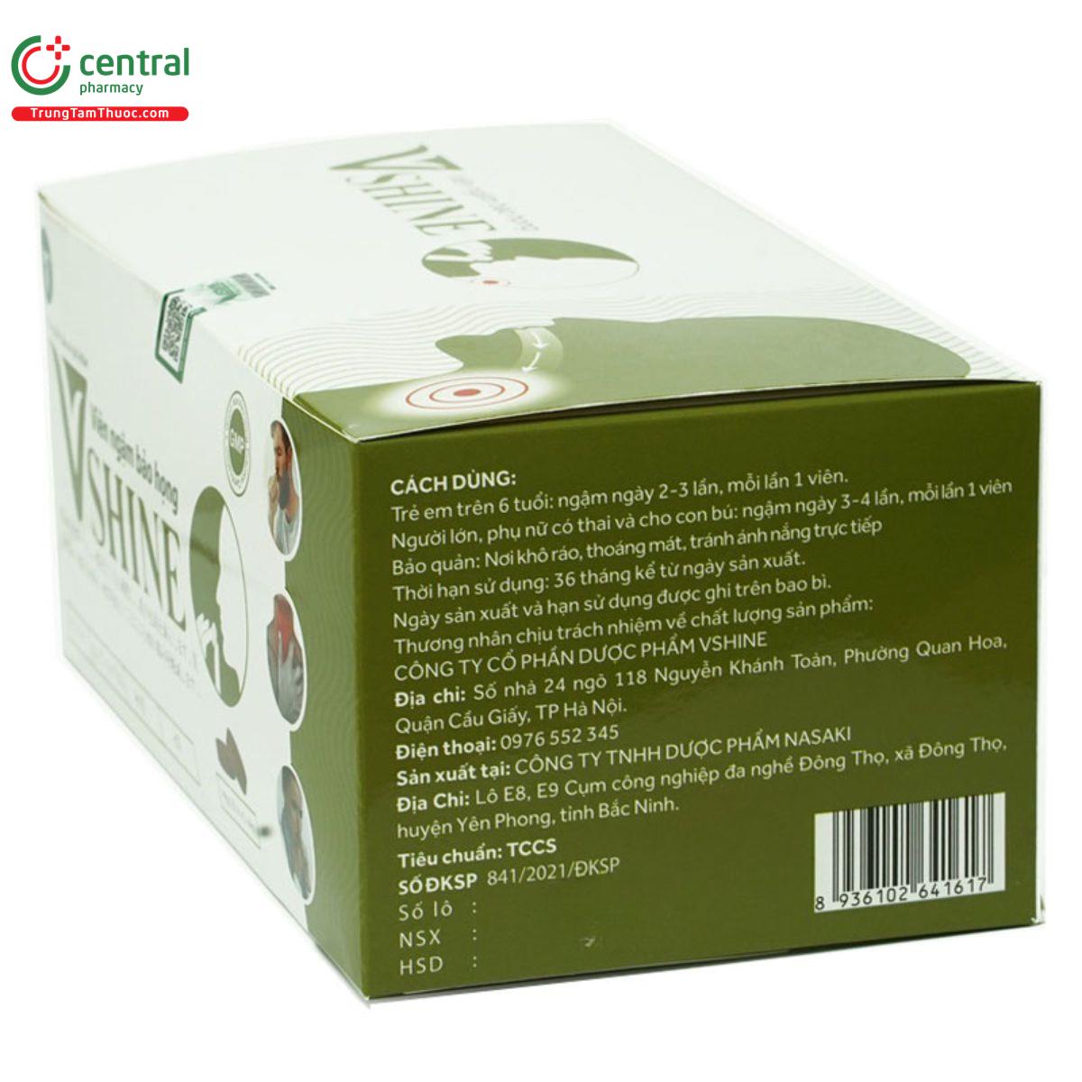 vien ngam bao hong vshine 5 N5031 vien ngam bao hong vshine 5 N5031