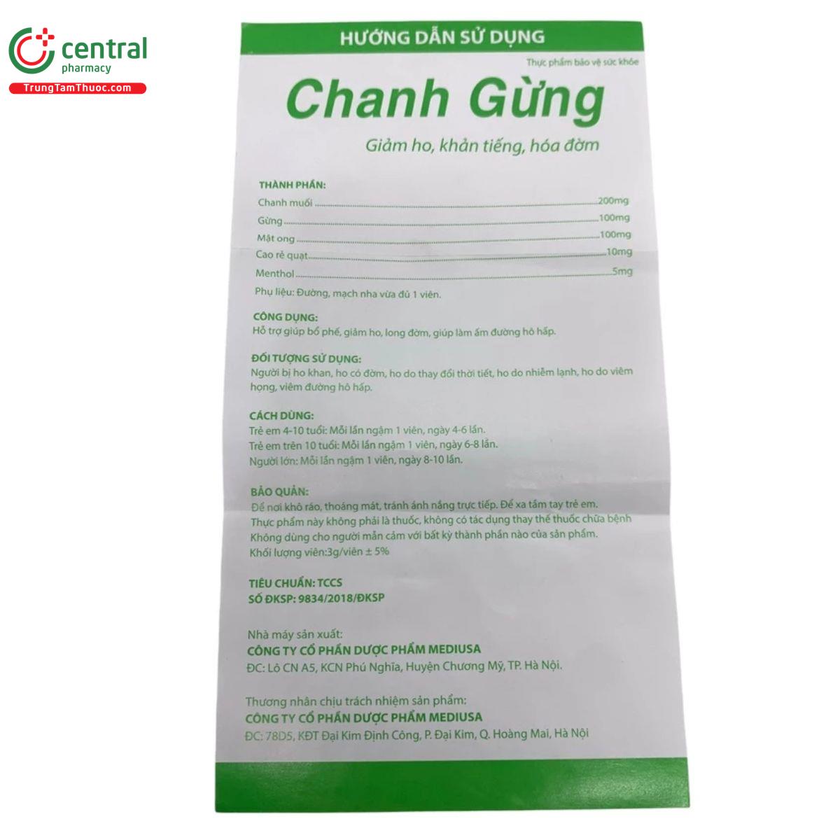 vien ngam chanh gung mediusa 8 2 V8263