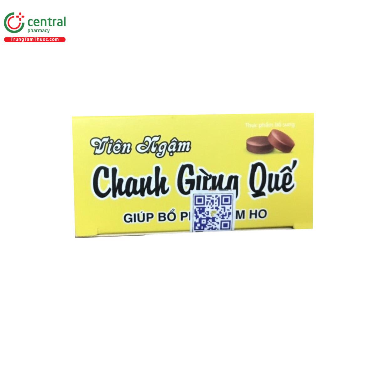 Viên Ngậm Chanh Gừng Quế