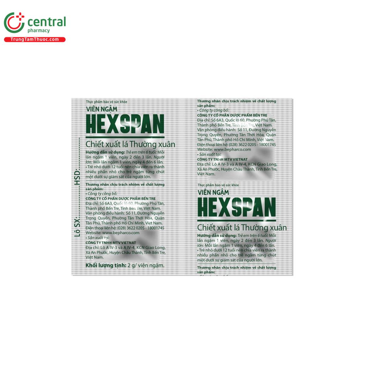 vien ngam hexspan 7 V8770 vien ngam hexspan 7 V8770