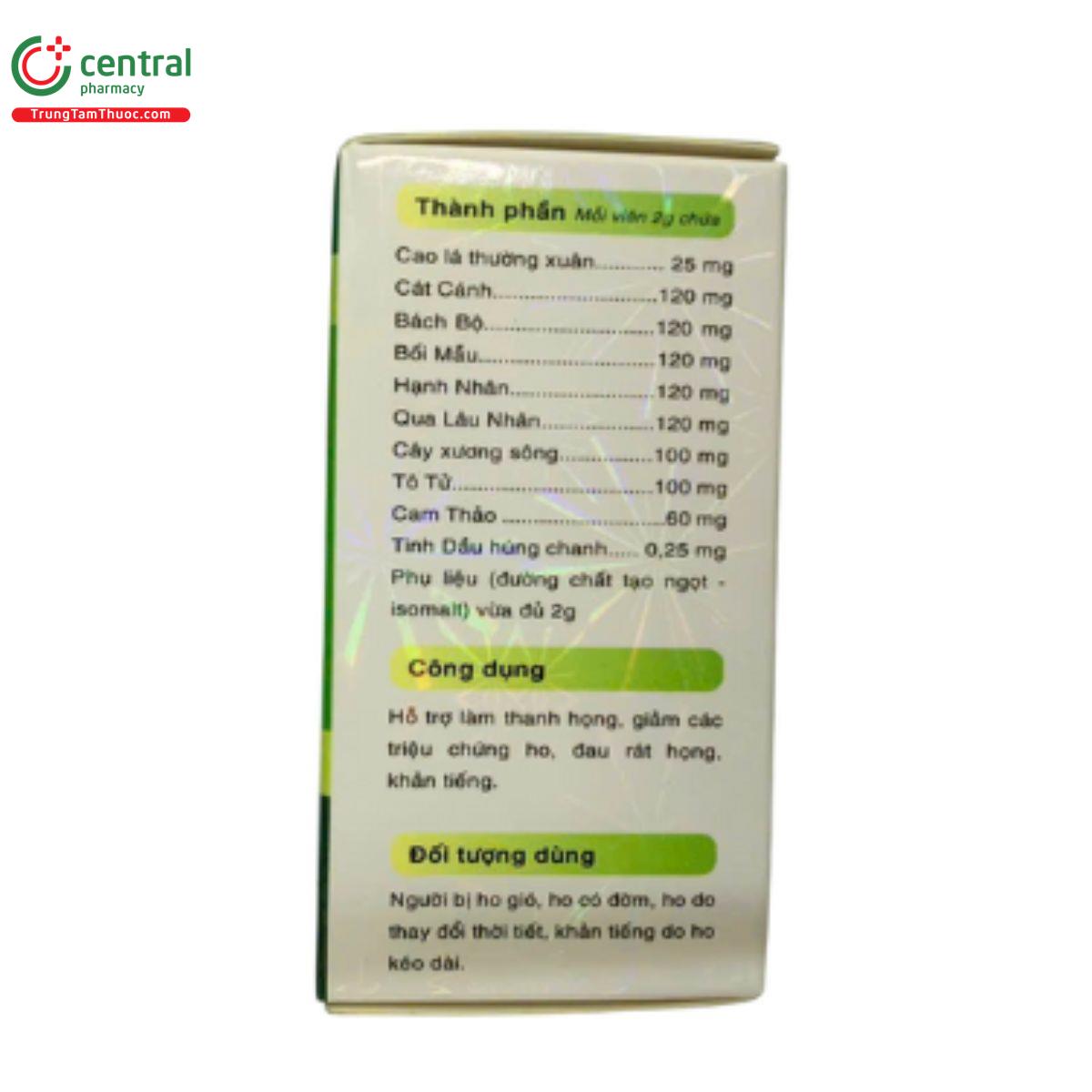 vien ngam ho thanh hau sugar free 4 C1086