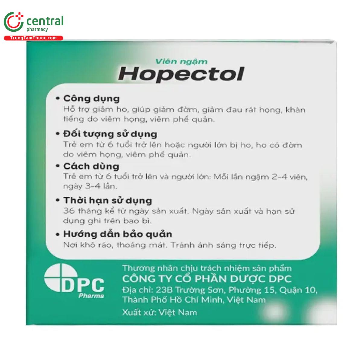 vien ngam hopectol 5 V8734 vien ngam hopectol 5 V8734