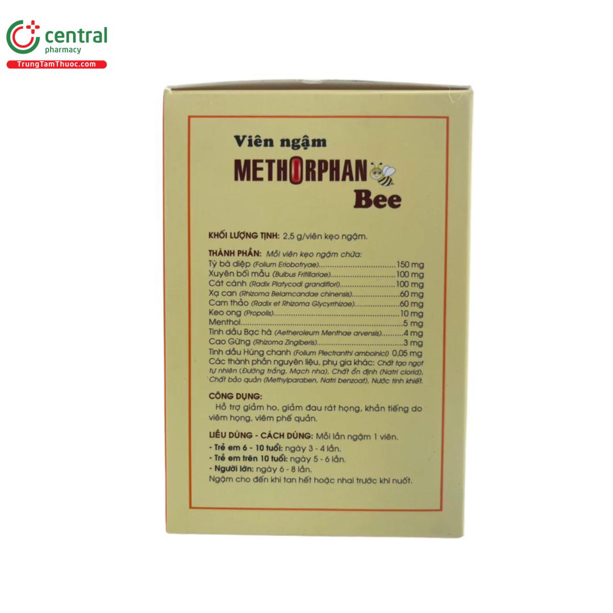 vien ngam methorphan bee 4 V8873 vien ngam methorphan bee 4 V8873