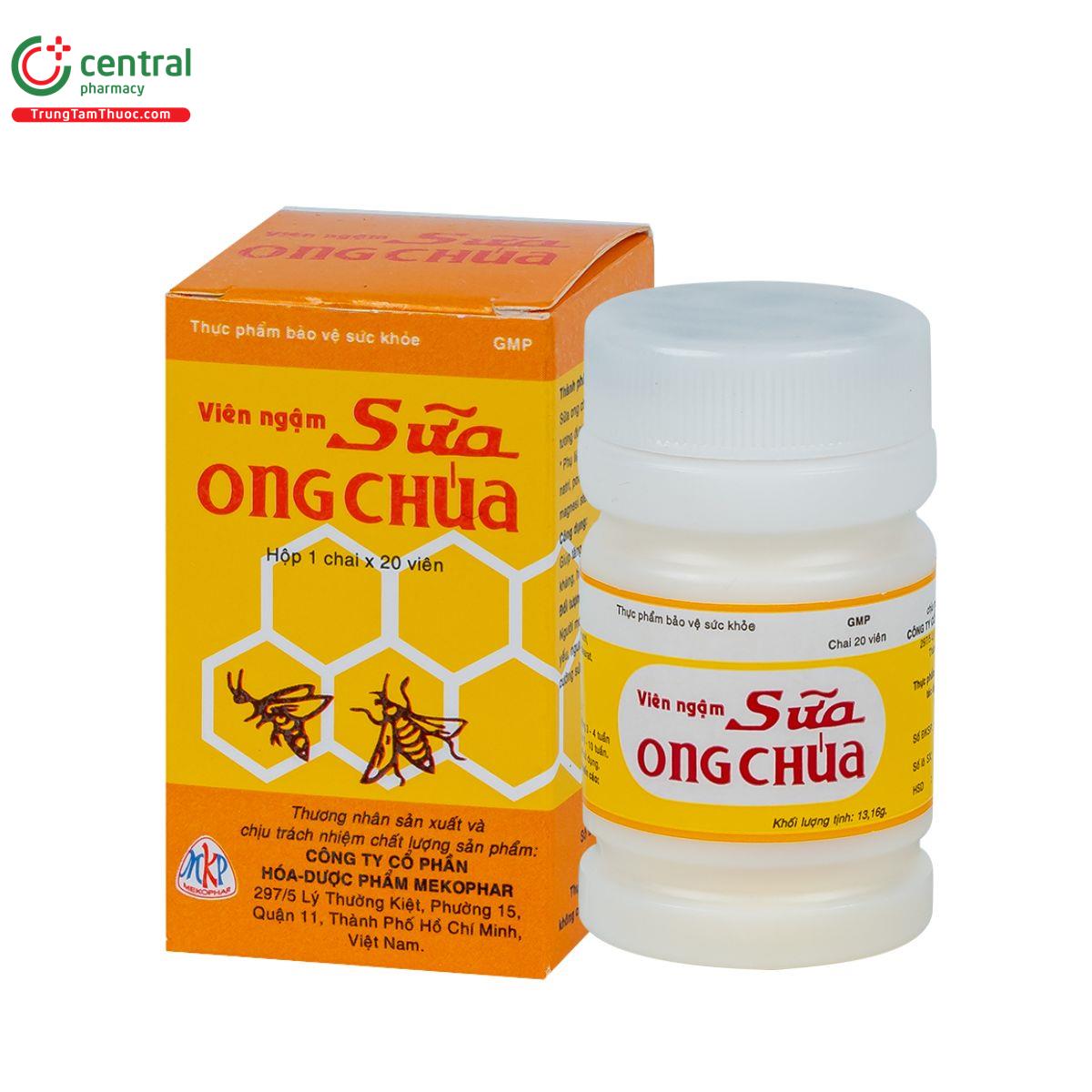 vien ngam sua ong chua mekophar 1 M5455 vien ngam sua ong chua mekophar 1 M5455