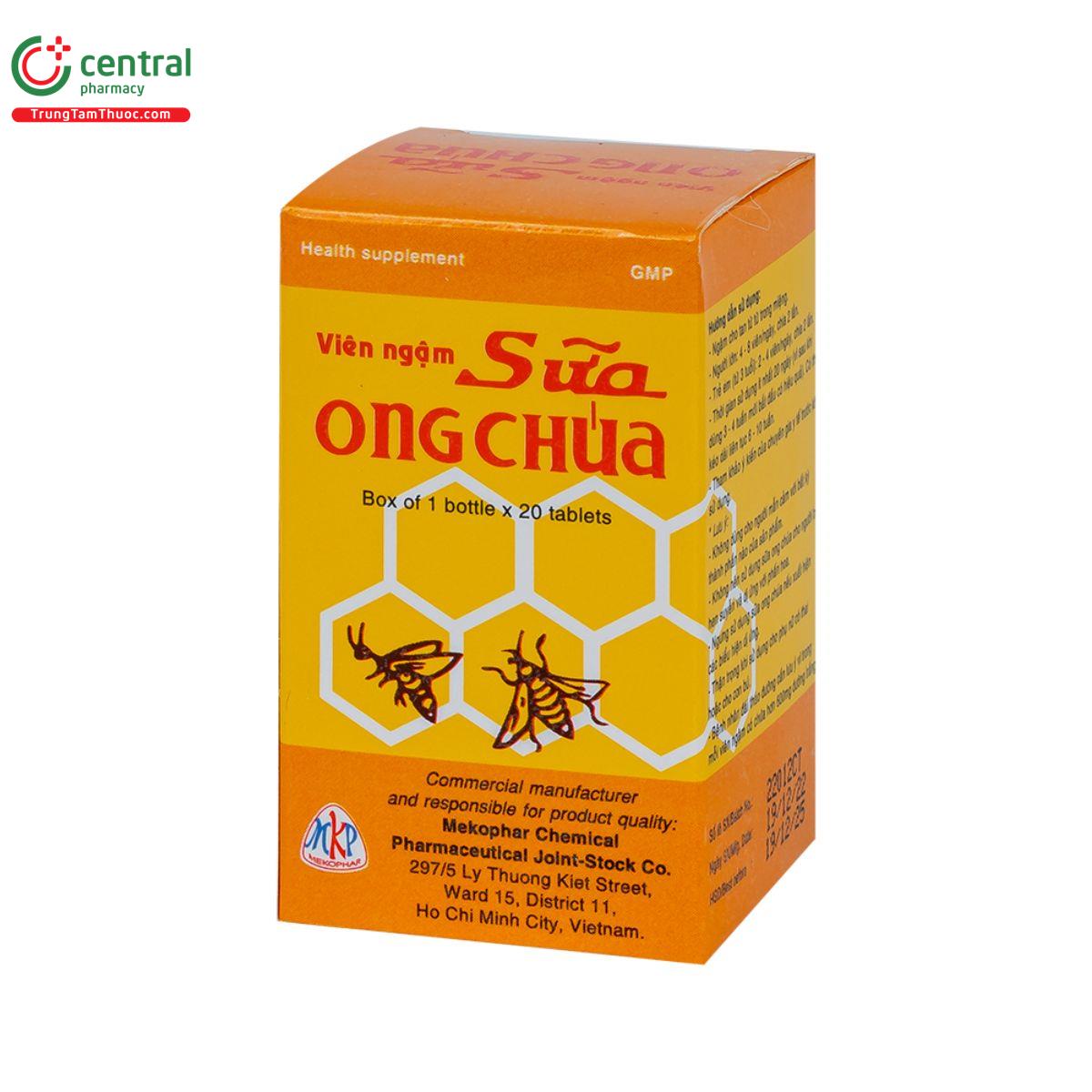 vien ngam sua ong chua mekophar 3 Q6518 vien ngam sua ong chua mekophar 3 Q6518