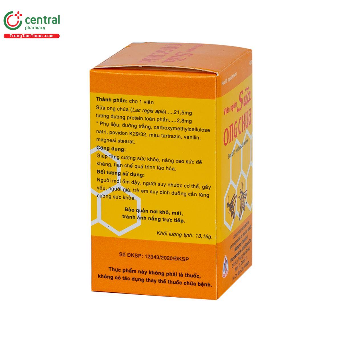 vien ngam sua ong chua mekophar 4 O6532 vien ngam sua ong chua mekophar 4 O6532