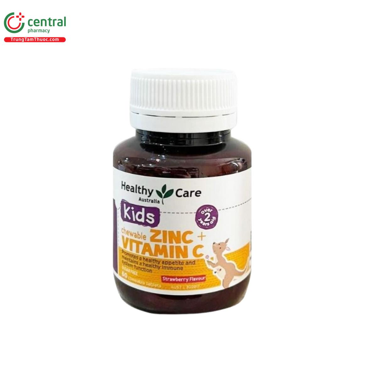 vien nhai kem zinc vitamin c healthy care 2 J4351