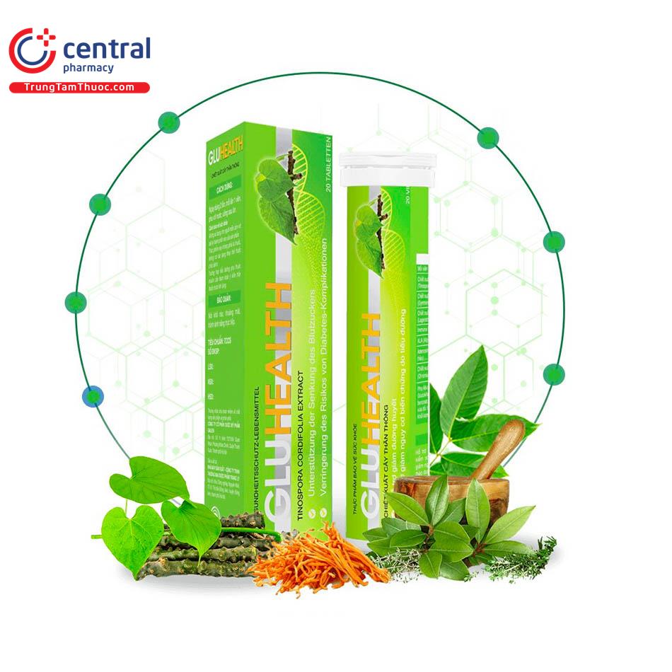 Viên sủi GluHealth