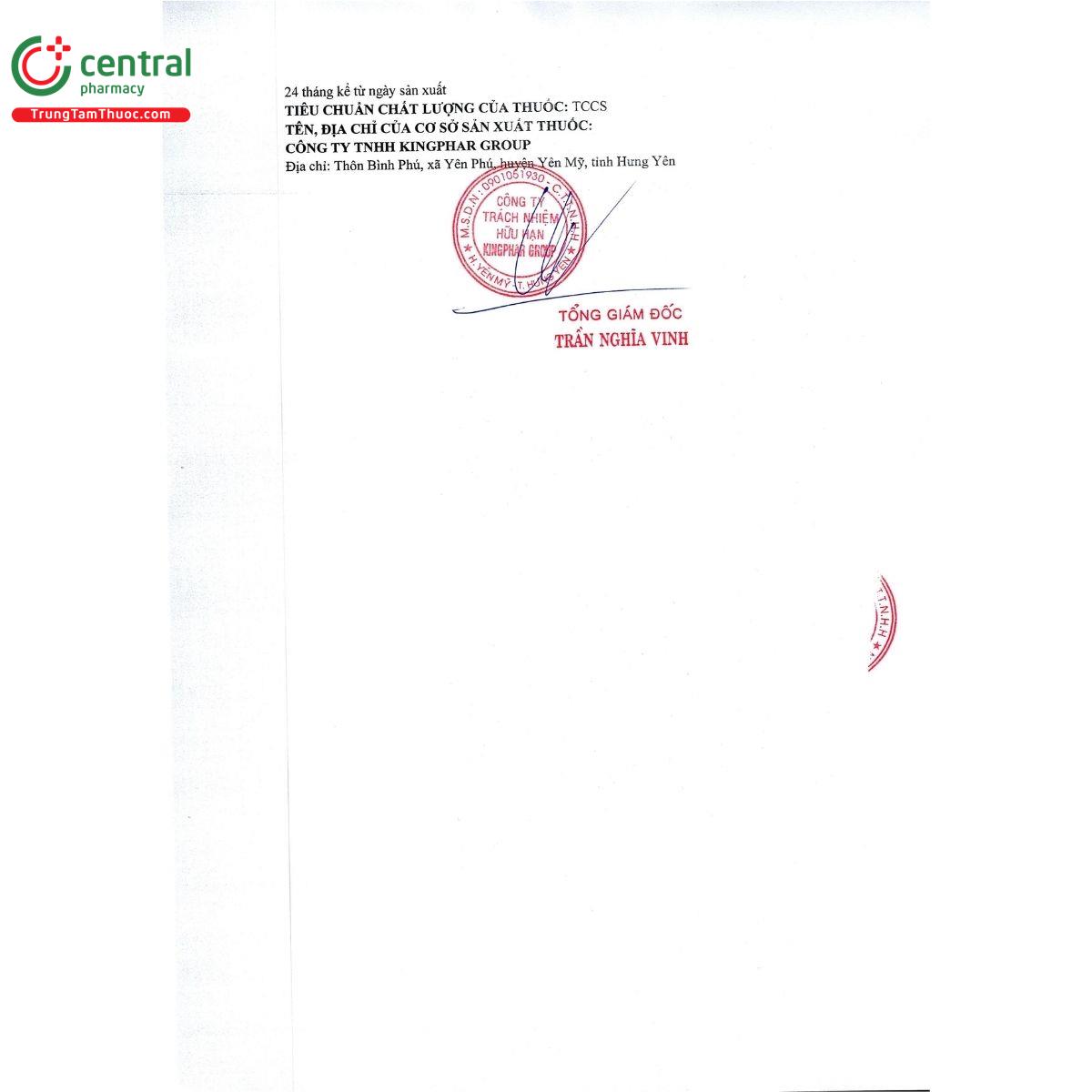 vien sui pafenol 500mg 12 N5273