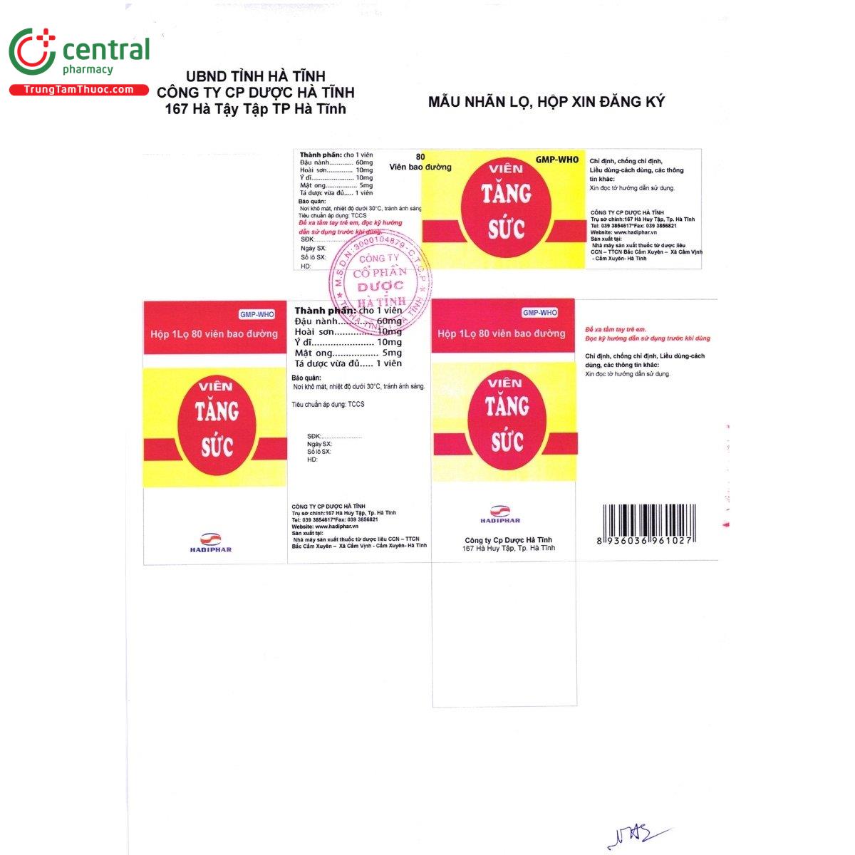 vien tang suc 10 U8668 vien tang suc 10 U8668