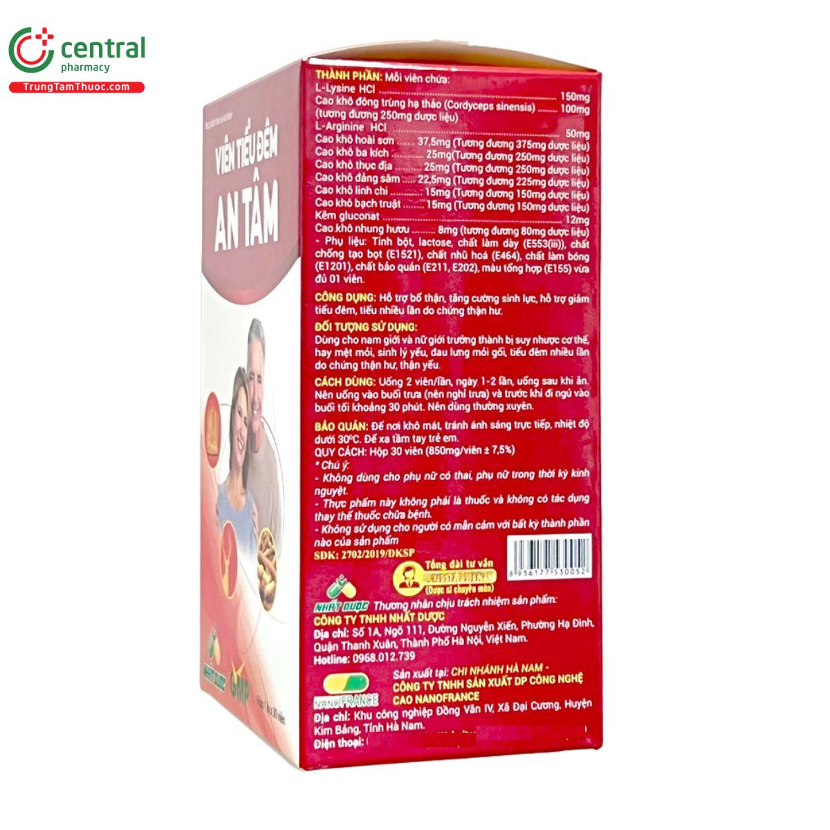 vien tieu dem an tam 2 B0784 vien tieu dem an tam 2 B0784