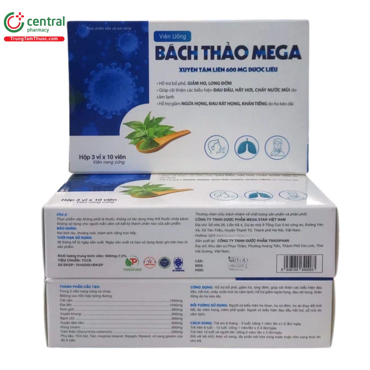 vien uong bach thao mega 3 U8460