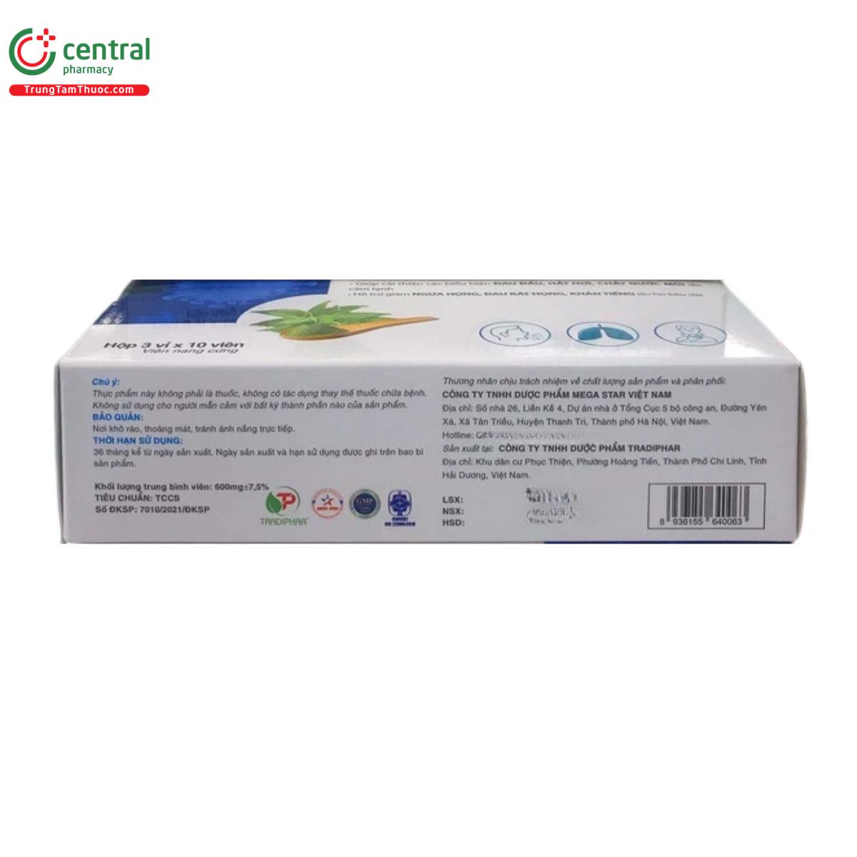 vien uong bach thao mega 5 H3106