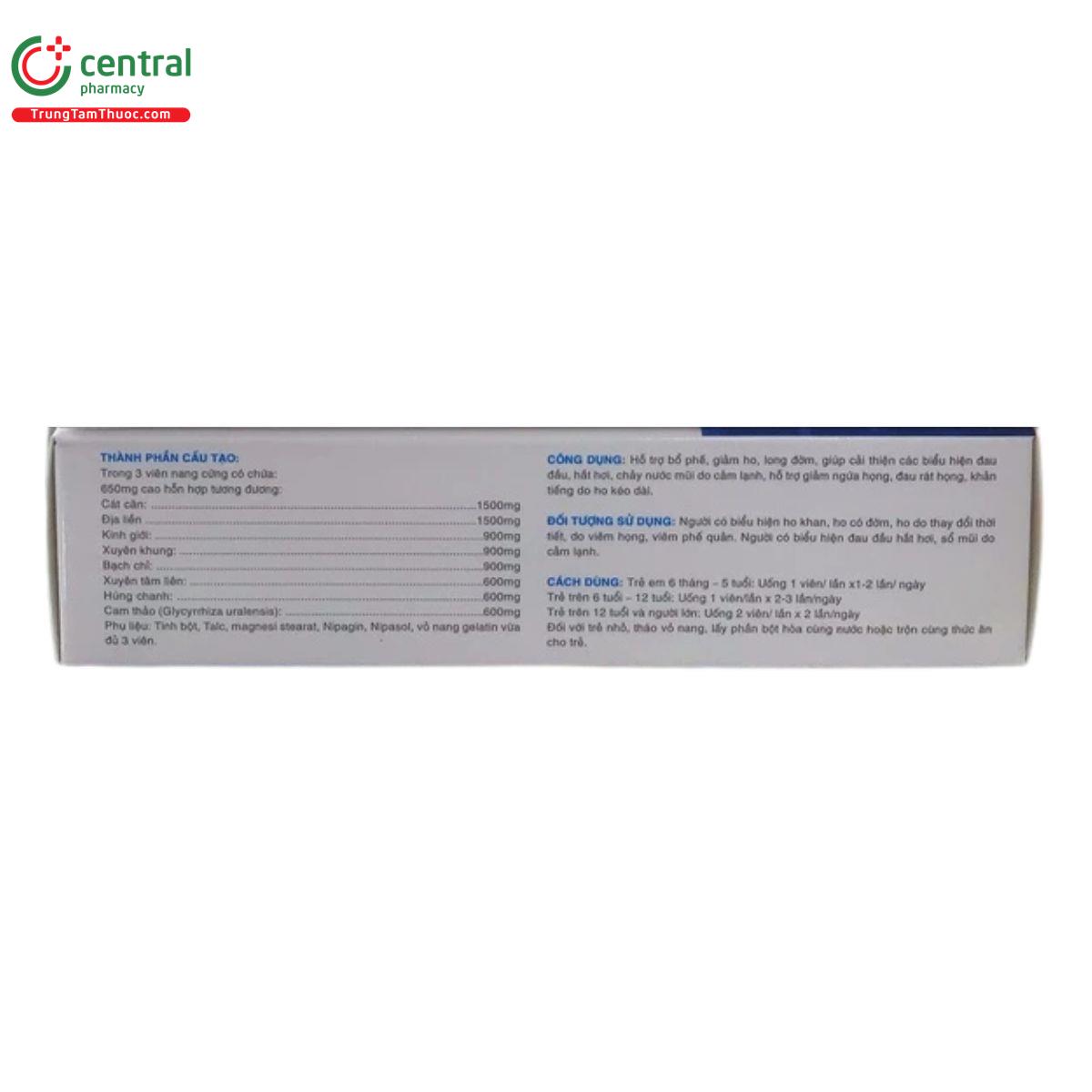 vien uong bach thao mega 6 A0450