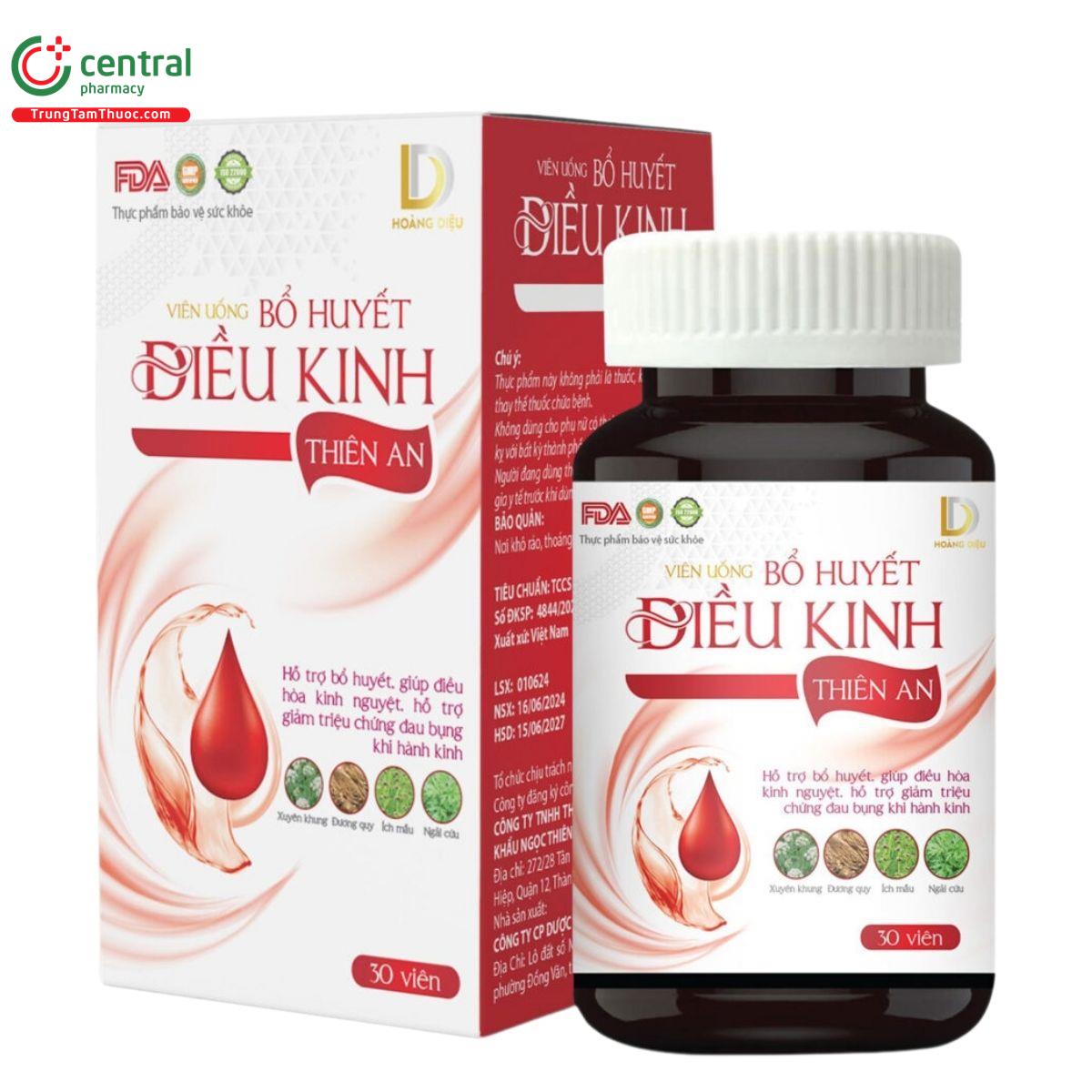 vien uong bo huyet dieu kinh thien an 1 J3523