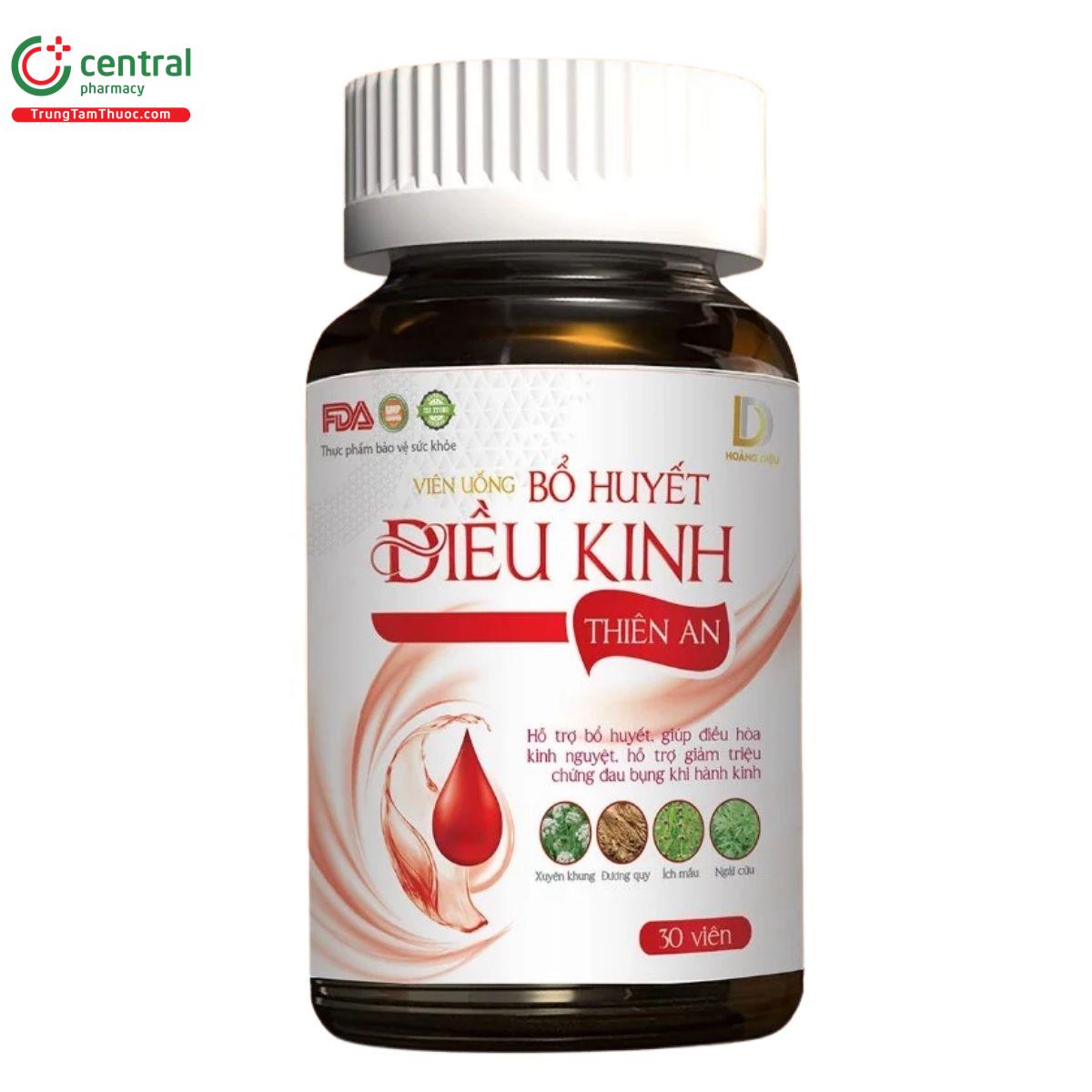 vien uong bo huyet dieu kinh thien an 2 Q6250