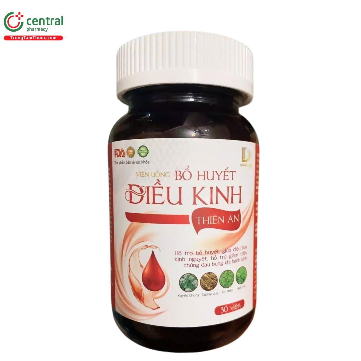 vien uong bo huyet dieu kinh thien an 3 B0806