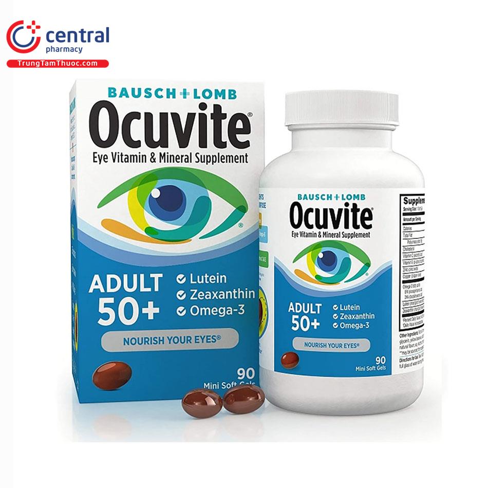 Viên uống bổ mắt Ocuvite Adult 50+