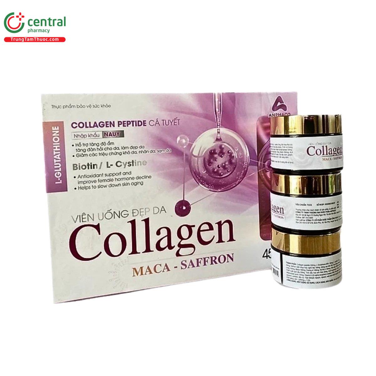 vien uong dep da collagen maca saffron 2 N5422