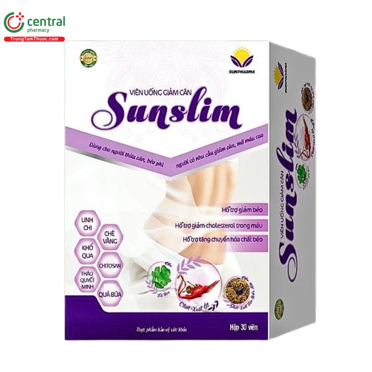 vien uong giam can sunslim 1 K4150 vien uong giam can sunslim 1 K4150