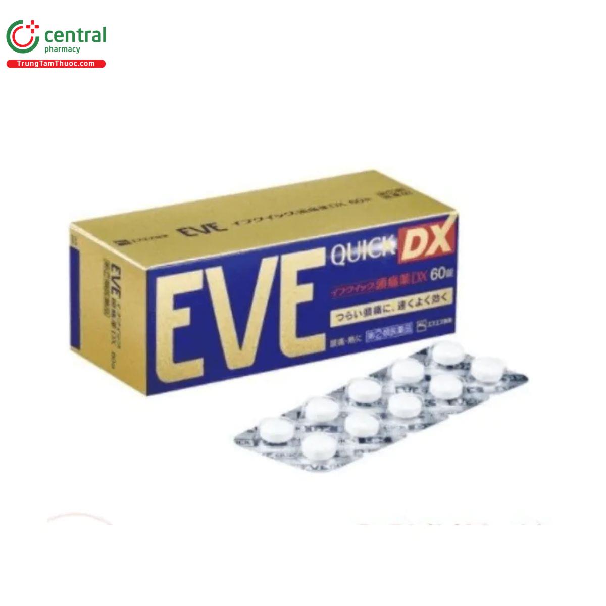 vien uong giam dau eve quick dx 60 vien C0820