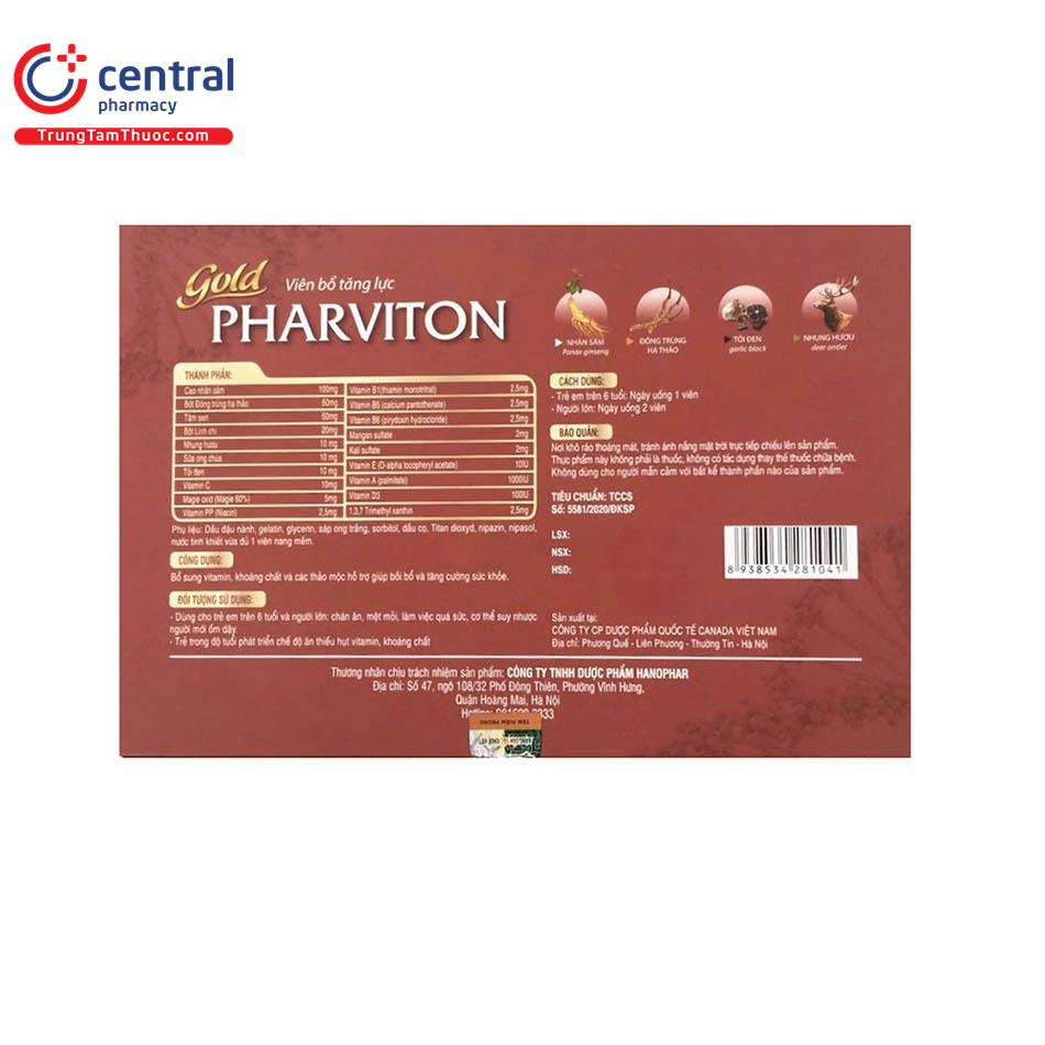 vien uong gold pharviton 10 V8767