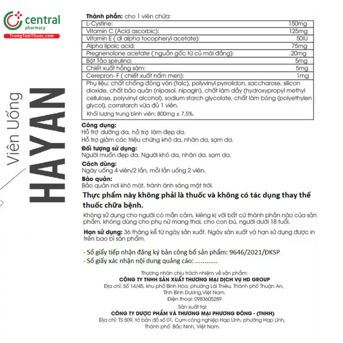 vien uong hayan 5 L4237