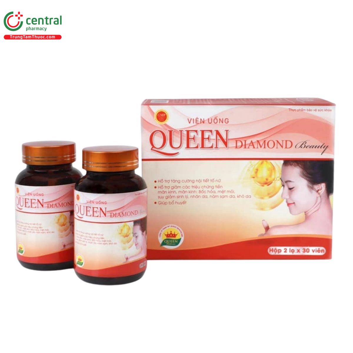 vien uong queen diamond beauty 1 T7048 vien uong queen diamond beauty 1 T7048