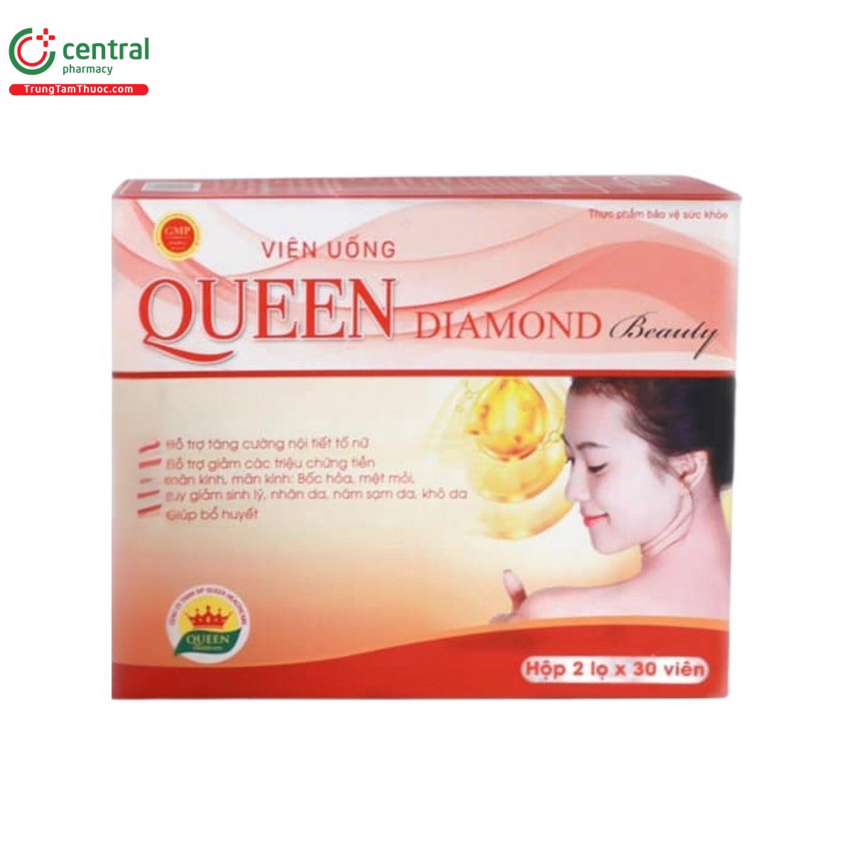 vien uong queen diamond beauty 4 J3434 vien uong queen diamond beauty 4 J3434