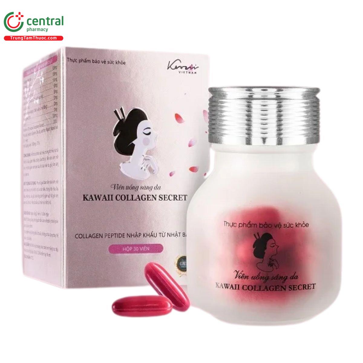 vien uong sang da kawaii collagen secret 1 U8342 vien uong sang da kawaii collagen secret 1 U8342