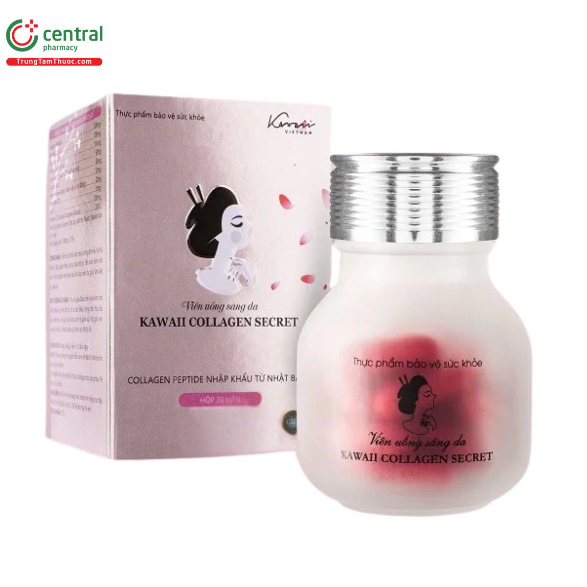 vien uong sang da kawaii collagen secret 2 B0421 vien uong sang da kawaii collagen secret 2 B0421