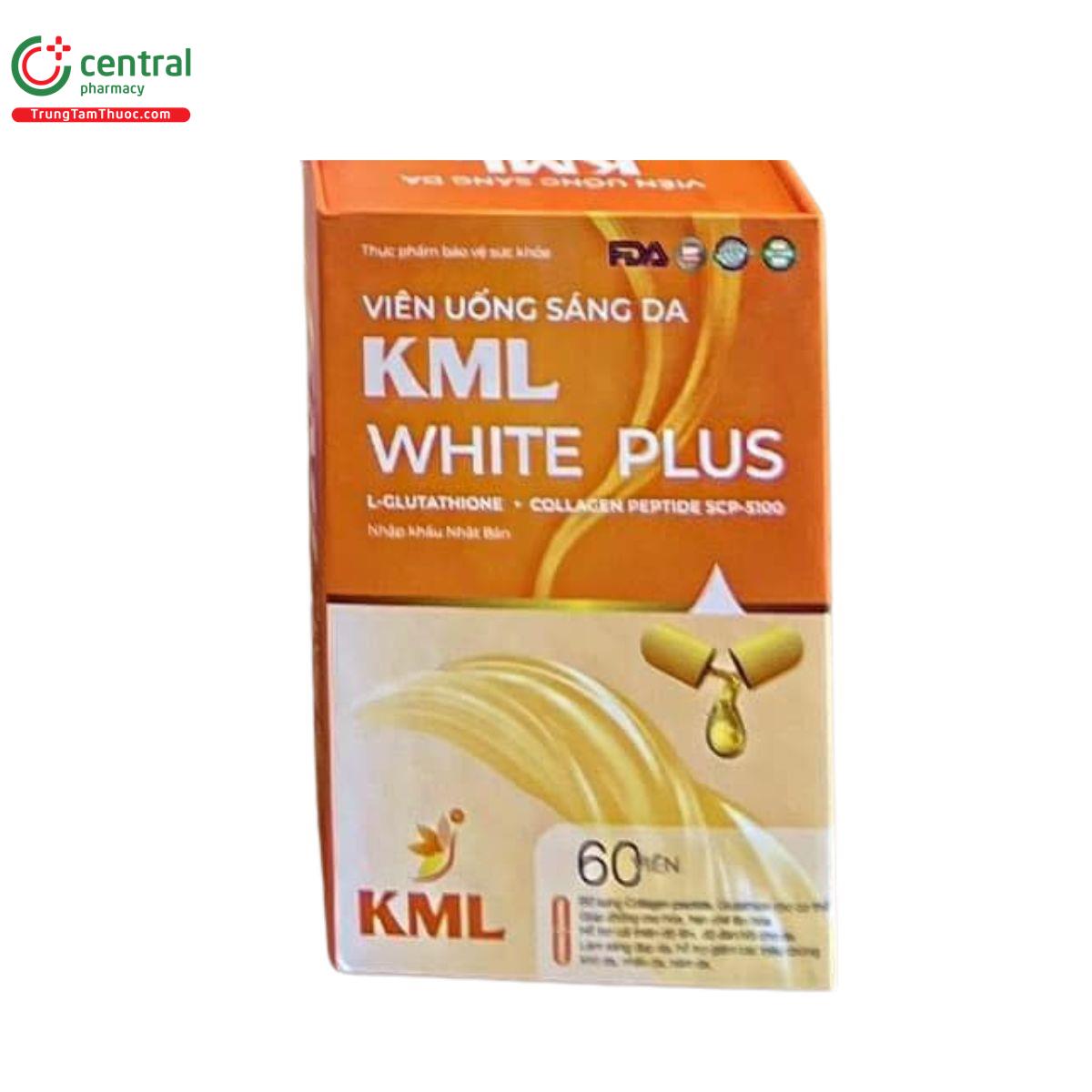 vien uong sang da kml white plus 3 A0034
