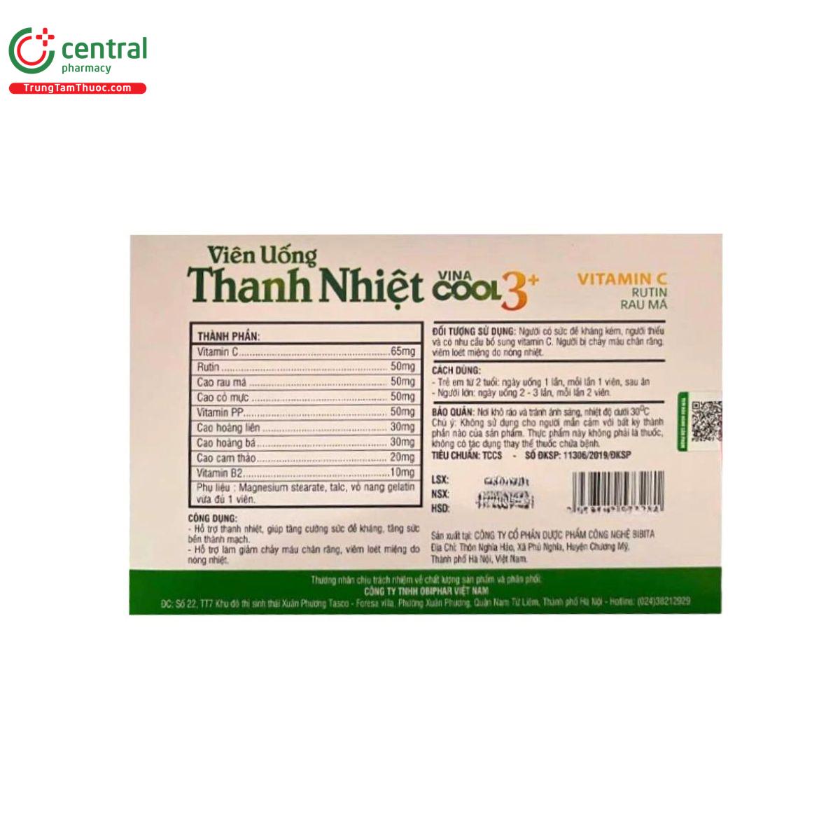 vien uong thanh nhiet vina cool 3 2 N5824