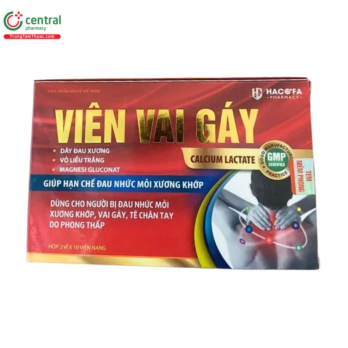 vien vai gay calcium lactate hacofa 1 D1283