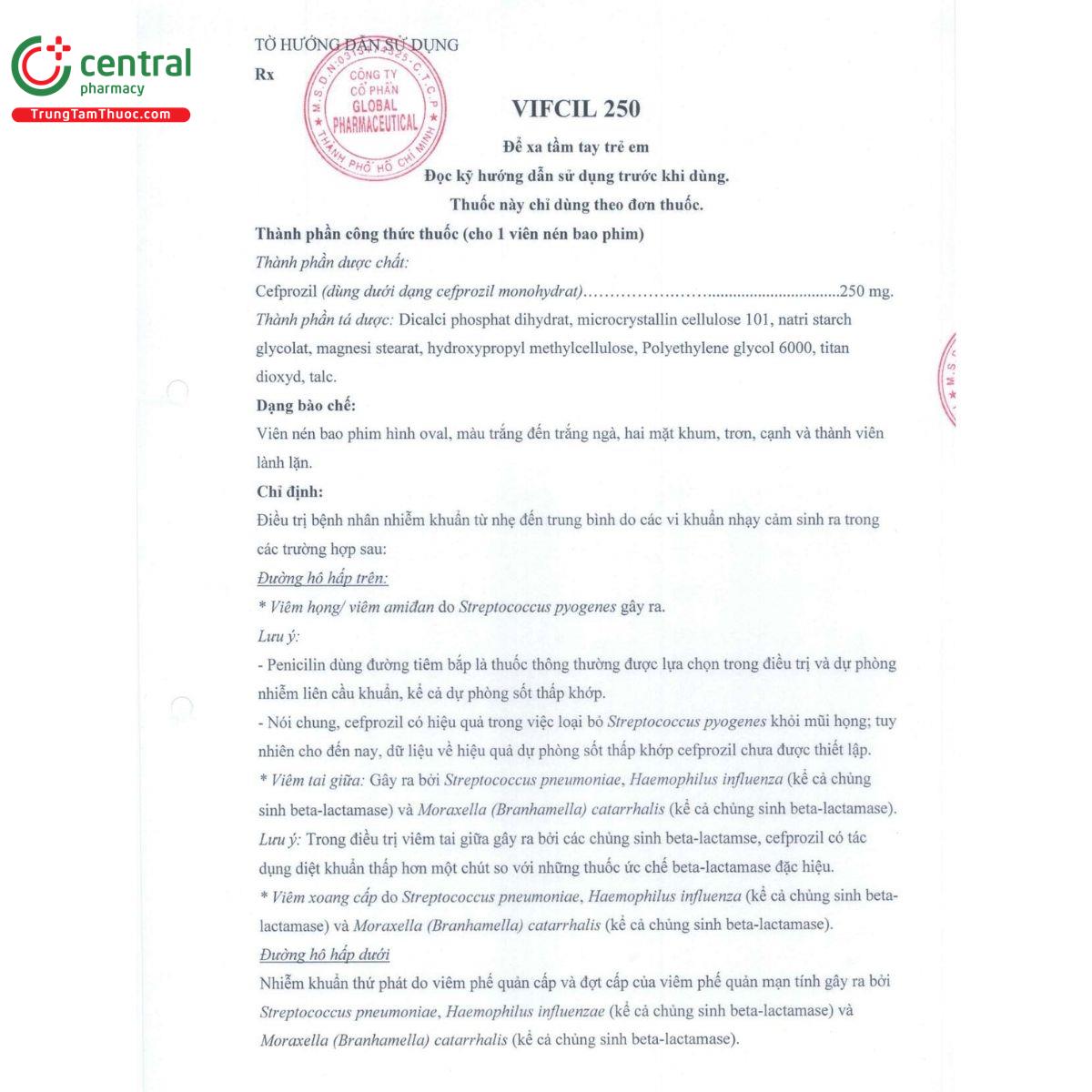 vifcil 250 huong dan su dung 1 C1207