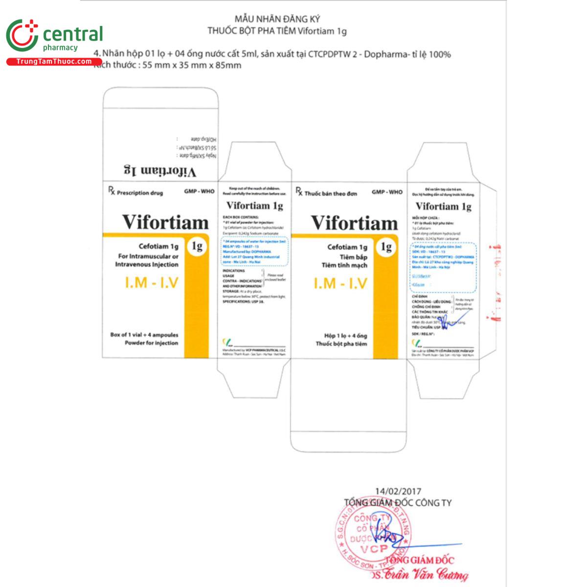 vifortiam 1g 10 C1562 vifortiam 1g 10 C1562
