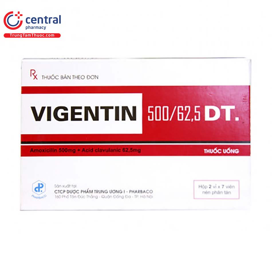 3. Liều dùng và cách sử dụng Vigentin 500/62.5 DT