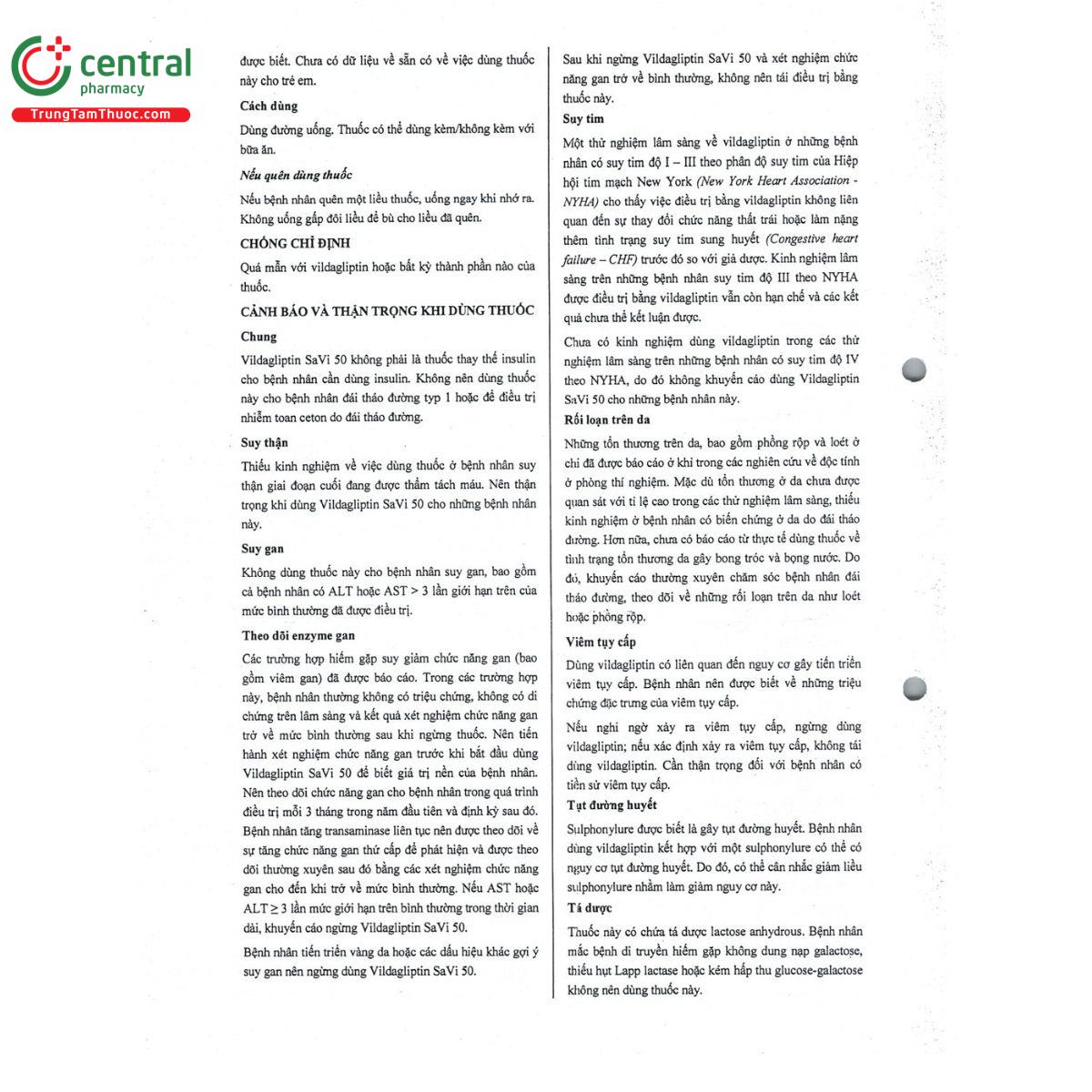 vildagliptin savi 50 7 C1112 vildagliptin savi 50 7 C1112