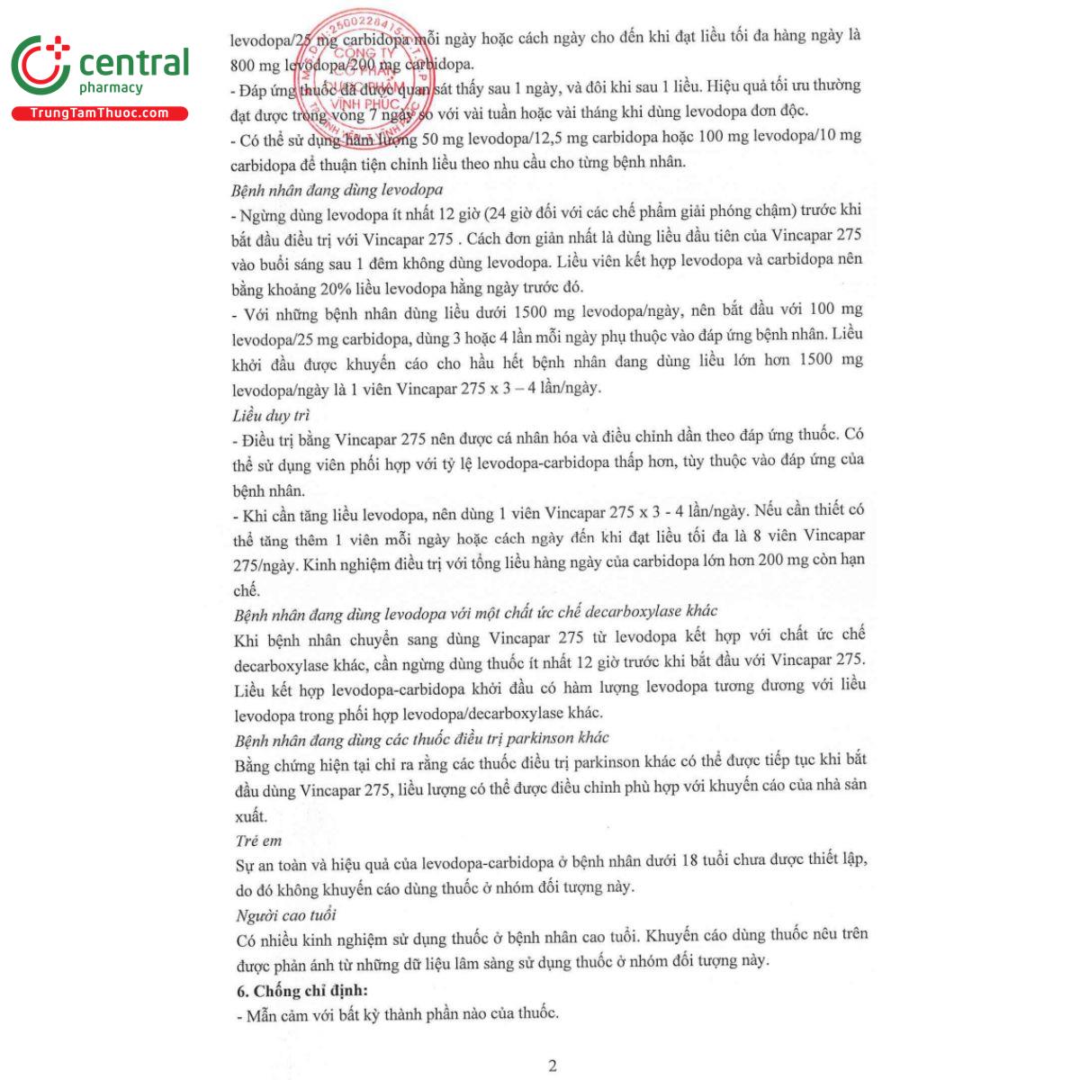 vincapar 275 4 D1564 vincapar 275 4 D1564