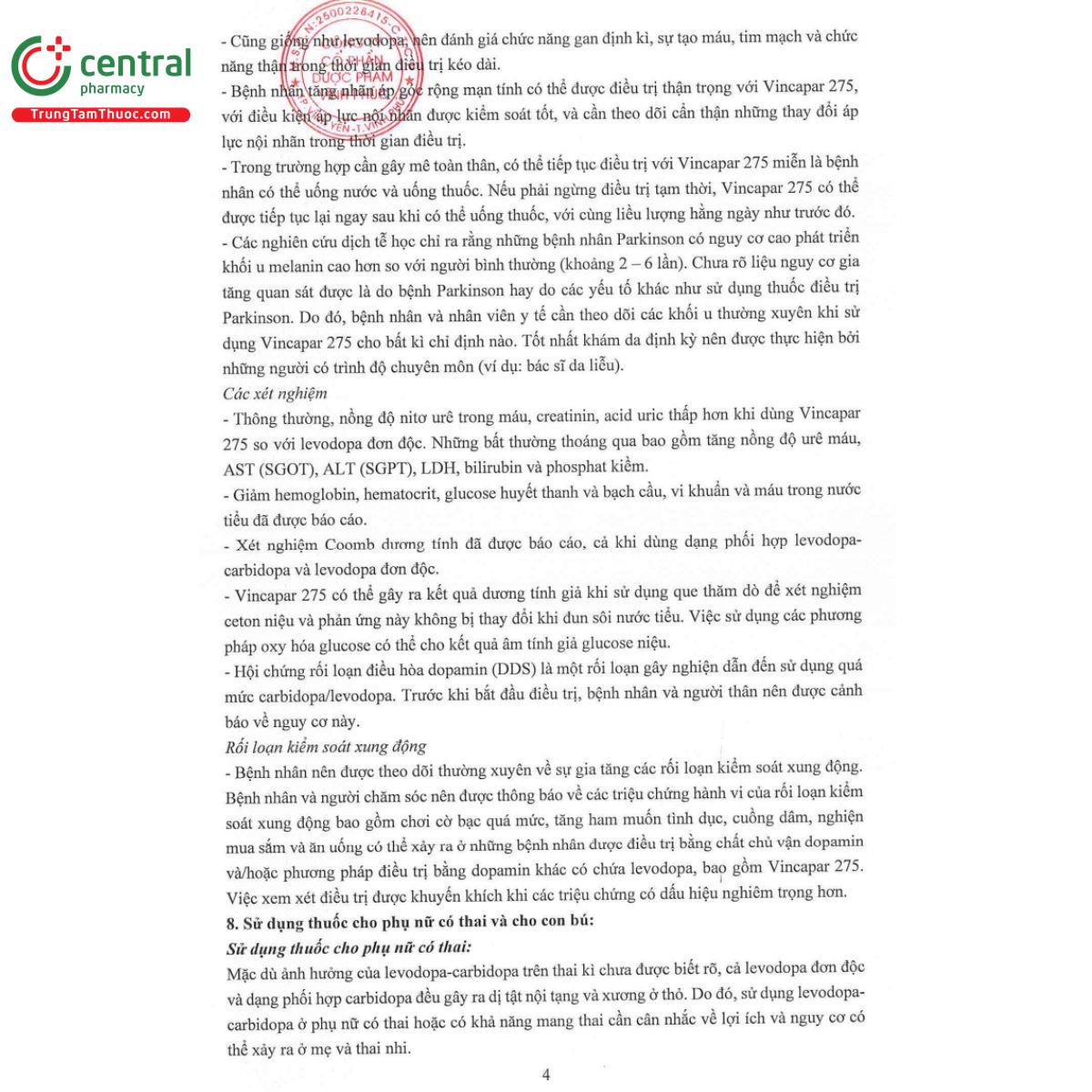 vincapar 275 6 Q6847 vincapar 275 6 Q6847