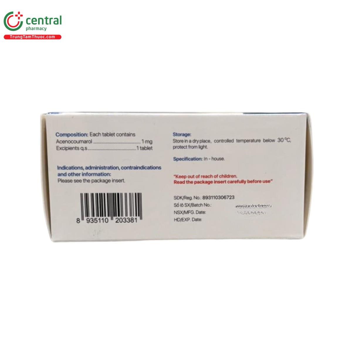 vincerol 1mg 7 M5486