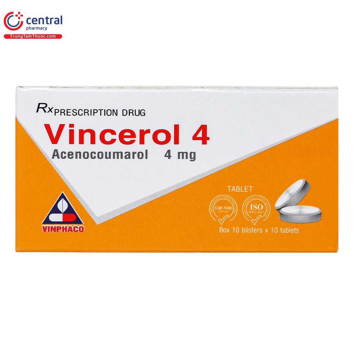 vincerol 4mg 2 O5508