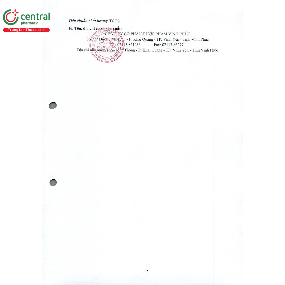 vinceryl 10mg 10ml 12 L4081