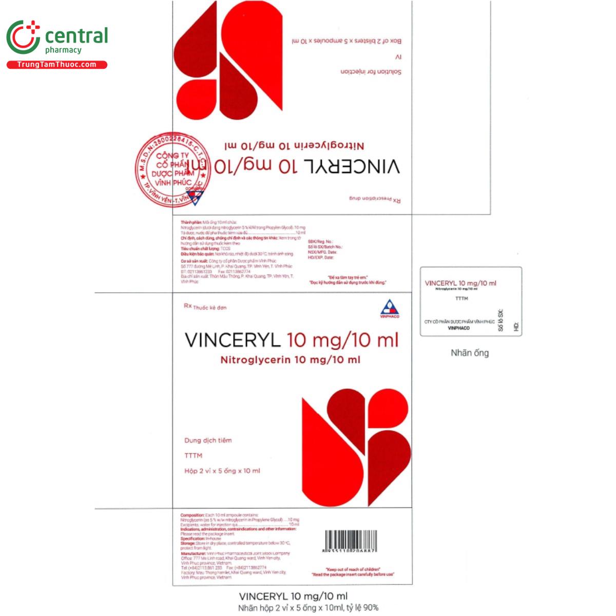 vinceryl 10mg 10ml 4 A0003
